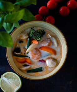 Tom Kha soup Wok House Specialities Wok House logo Wok House Tg. Mureș Autentic Thai Contact Wok House Tg. Mureș restaurant tg mures targu mures livrare mancare restaurant thai restaurant autentic thai kitchen mancare thai livrare mures mancare mures thai mures taste of thailand thai food mures livrare rapida meniu thai